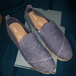 TOMS Alpargata Rope Navy Sz 7.5